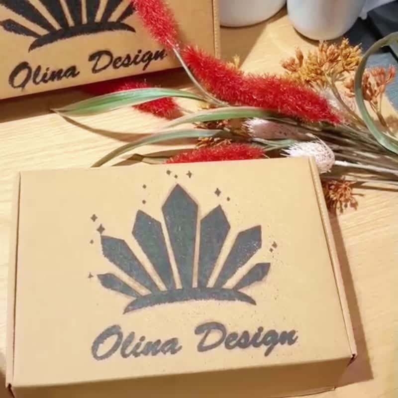 超稀有 红针水晶 项链 灵摆 吊坠 红针白水晶 - 项链 - 水晶 多色