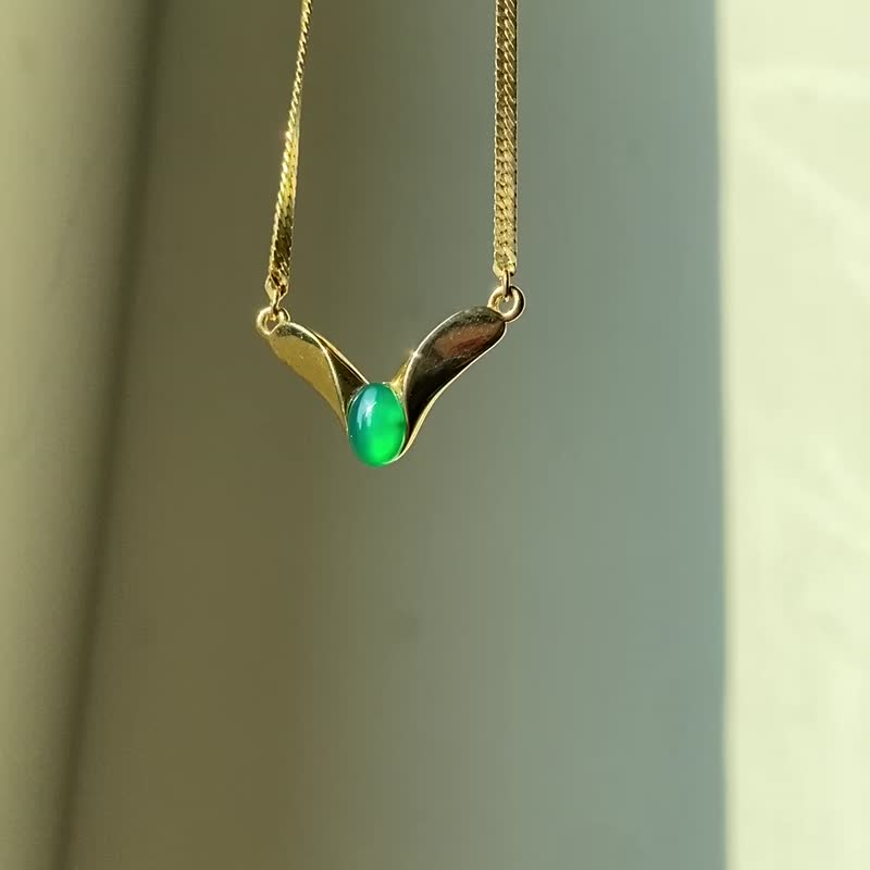 Lancel Necklace 古董饰品/项链/首饰/复古 - 项链 - 水晶 多色