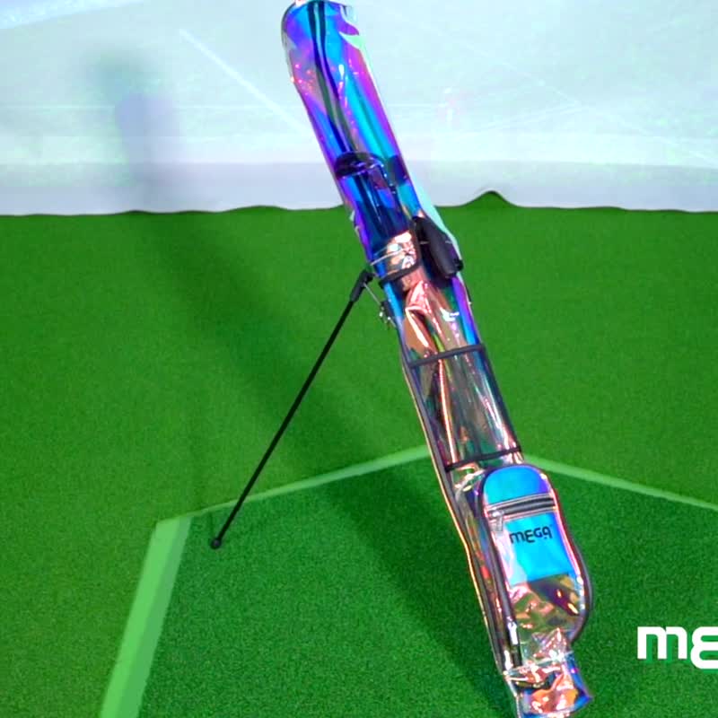 【MEGA GOLF】魔幻力亮高尔夫脚架练习袋5009 炫彩高尔夫-赠袖套 - 运动/健身用品 - 防水材质 多色