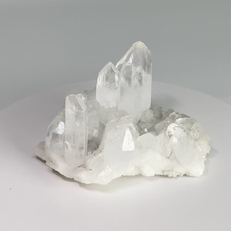 白晶簇  040477 - 摆饰 - 水晶 白色