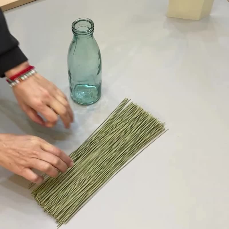 【创意手做】蔺草花艺束Fra-Grass原色 无染自然质感 吸湿除臭 - 香薰/精油/线香 - 植物．花 