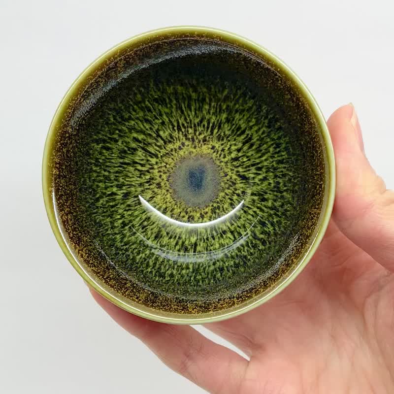 兔毫天目 小茶碗 90ml 邱毓宁 莺歌烧 J3-04 - 茶具/茶杯 - 瓷 黑色