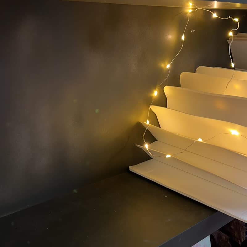 圣诞树与一桌微醺的雪 - 摆饰 - 纸 