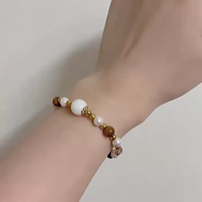 Mimis设计款 琥珀珍影  母乳水晶手链 - 婴儿饰品 - 水晶 