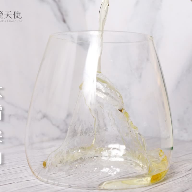 精选小物丨黄金山脉杯丨国际玻璃工艺大师独家联名款丨玻璃水杯 - 茶具/茶杯 - 玻璃 