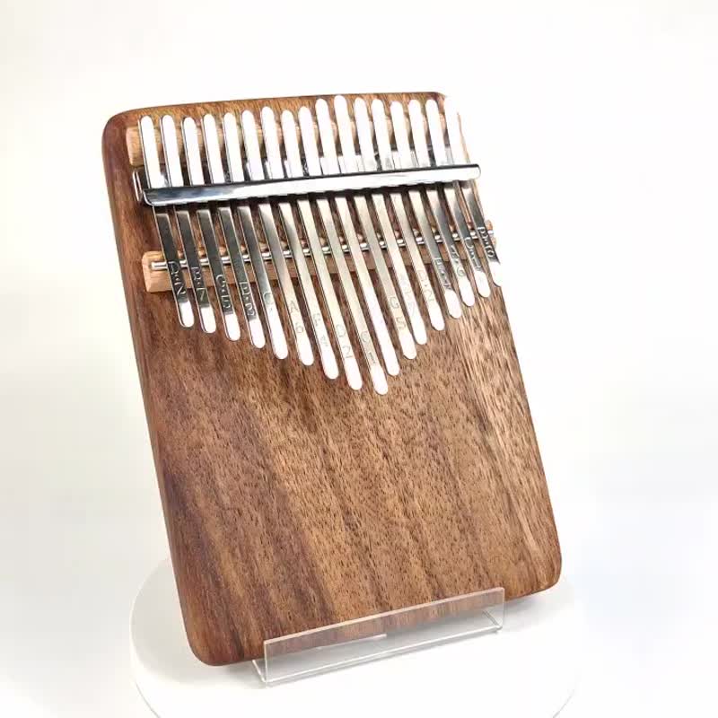 胡桃木拇指琴/17音拇指琴/KALIMBA - 吉他/乐器 - 木头 咖啡色