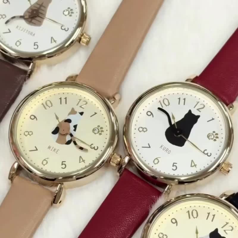 Cat Tail Watch 女装 猫猫尾巴手表 日常生活防水 - 女表 - 其他材质 咖啡色