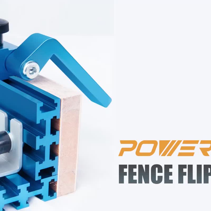 【得擘】轨道滑槽限位块 2.25寸 美国 POWERTEC 定位器 木工工具 - 木工/竹艺/纸艺 - 其他金属 