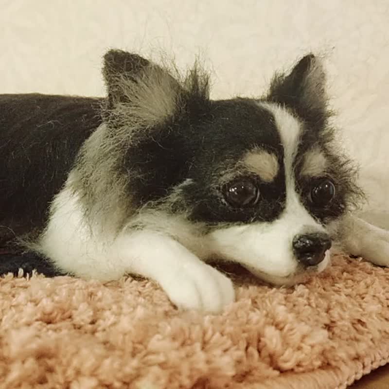 与我家孩子如出一辙订制羊毛毡毛刺作品 - 订制抱枕/饰品 - 羊毛 