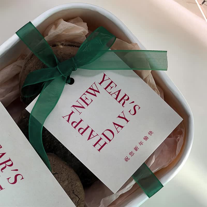 新年祝福吊牌丨 迷你春节包装吊牌 / 三色可选 (30 / 60 张) - 红包/春联 - 纸 多色