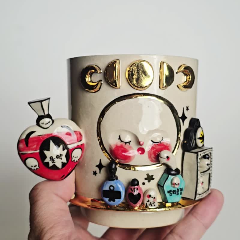 魔法师宝宝的秘密实验室 - 花瓶/陶器 - 瓷 多色