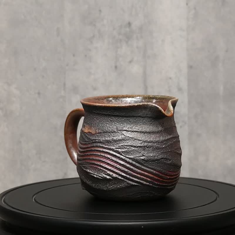 泥纹茶海 正把茶海 公道杯 公杯 匀杯【臻麟陶艺】 - 茶具/茶杯 - 陶 