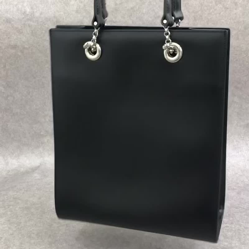 【日本直送，品牌二手包】卡地亚托特包黑皮vintage old x58ytj - 手提包/手提袋 - 真皮 黑色