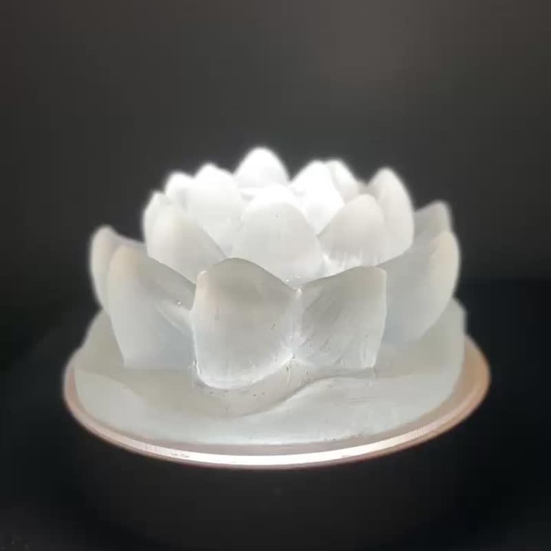 宁静莲花光明灯 - 灯具/灯饰 - 树脂 