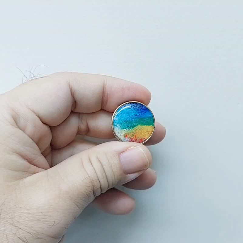 【来图定制】1个 金属徽章 襟章 胸章 pin ブローチ ピンバッジ - 胸针 - 其他金属 