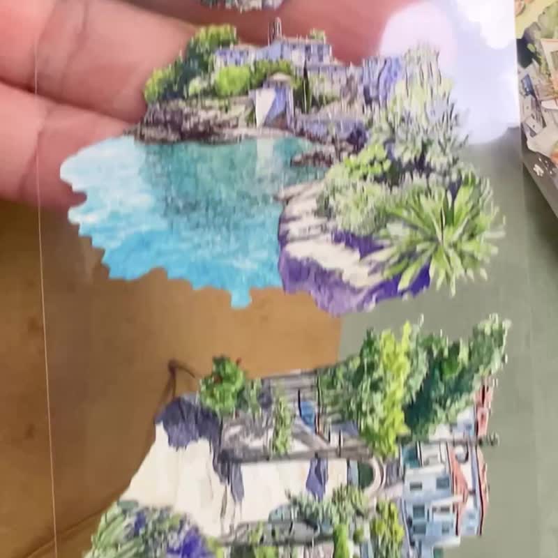 1027海洋文化WaveCult - 纸胶带 - 塑料 多色