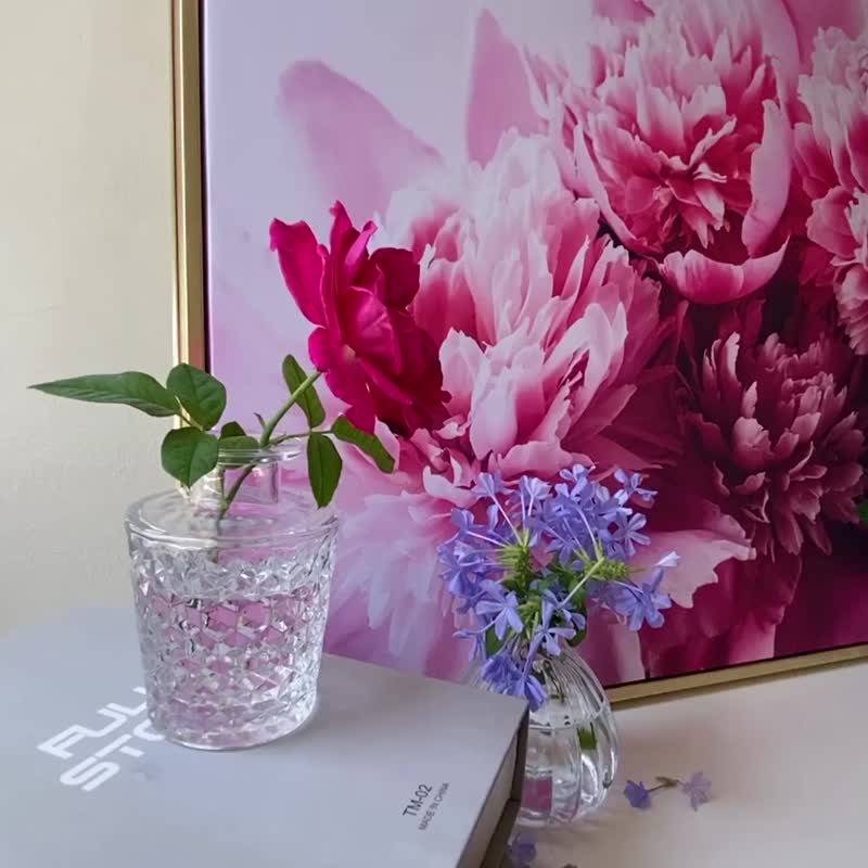群芳吐艳-画/植栽/花/客厅挂画/办公桌装饰/玄关/复制画 - 海报/装饰画/版画 - 棉．麻 多色