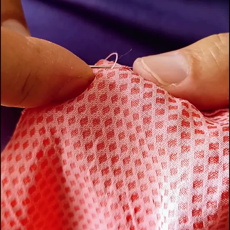 手工缝制 复古 可爱的 粉红色的 羽织 和服 中性 女士 日式和风 - 女装衬衫 - 棉 粉红色