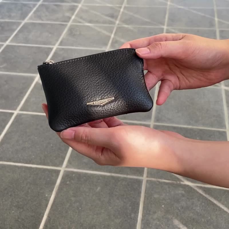 艾儿 Axel 钥匙圈真皮小钱包 - 钥匙链/钥匙包 - 真皮 