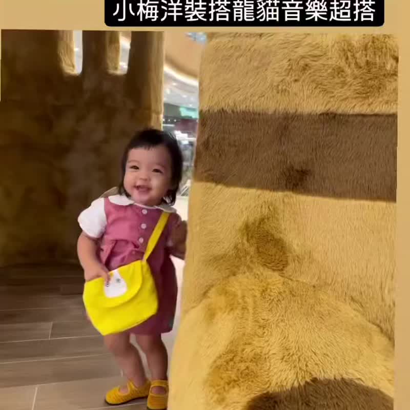 圆领洋装 (短袖)-订制款 小梅 - 童装礼服/连衣裙 - 棉 粉红色