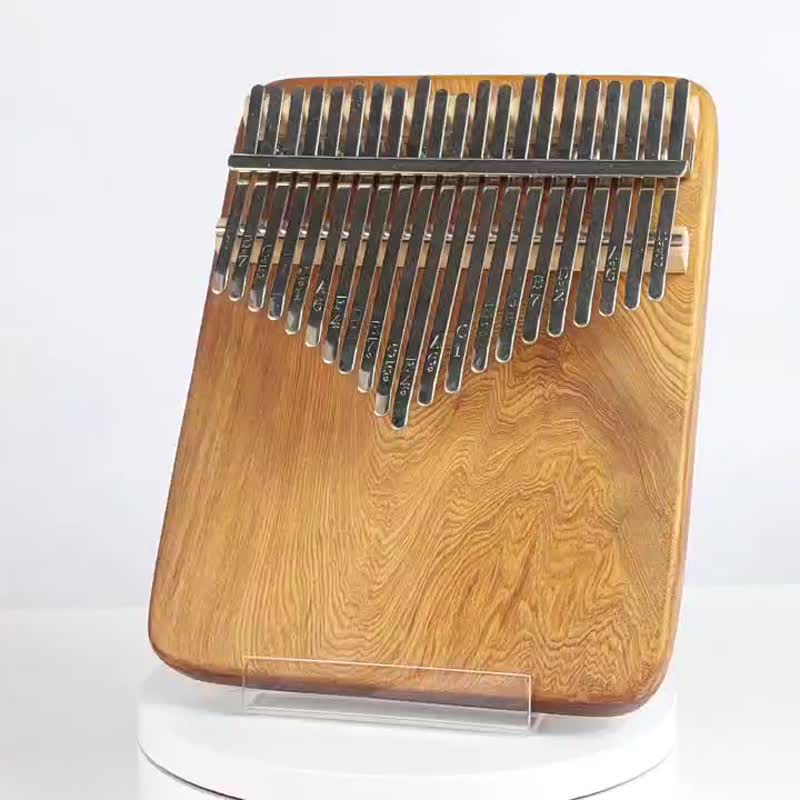 台湾红桧(重油)拇指琴/21音拇指琴/KALIMBA - 吉他/乐器 - 木头 咖啡色